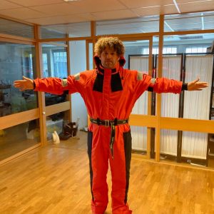 Mullion Överlevnadsdräkt flytoverall fram